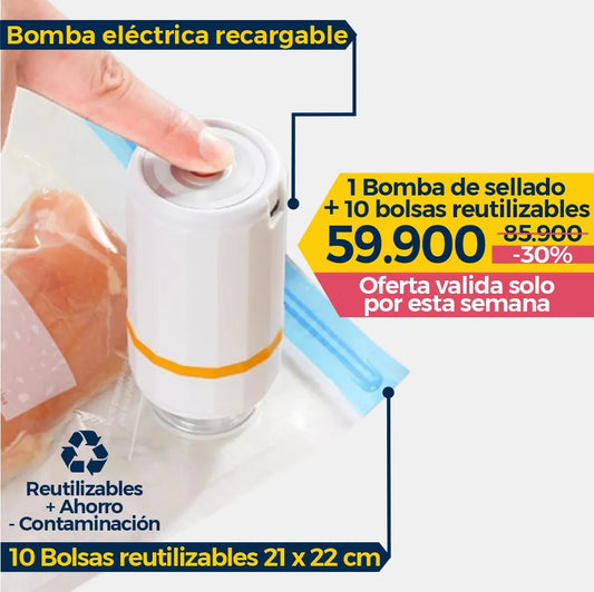 SellaFresh ·  Conserva tus alimentos hasta 5 veces más tiempo.
