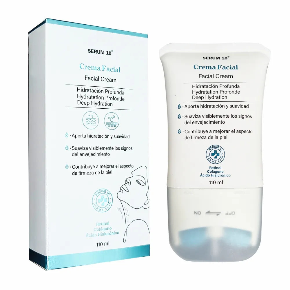 Serum 10 · Reafirmante para cuello.